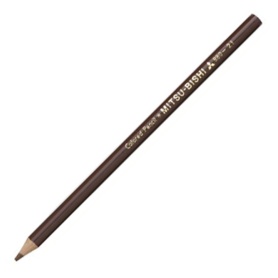 三菱鉛筆　色鉛筆８８０級　ちゃいろ　Ｋ８８０．２１　１ダース（１２本）