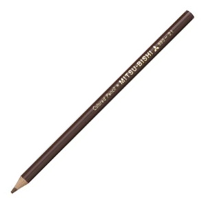 三菱鉛筆　色鉛筆８８０級　ちゃいろ　Ｋ８８０．２１　１ダース（１２本）1