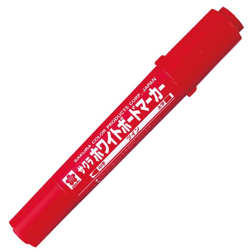 サクラクレパス　ホワイトボードマーカーツイン　あか　ＷＢＫ－Ｔ＃１９　１本1