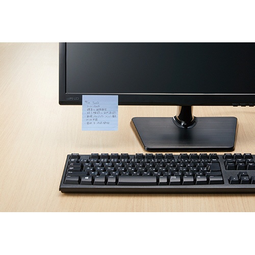 ３Ｍ　ポスト・イット　強粘着ノート　ラインノート　７５×７５ｍｍ　パステルカラー４色　６３０－５ＳＳＡＰ　１パック（５冊）3