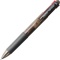 ＴＡＮＯＳＥＥ　ノック式ゲルインク３色ボールペン　０．５ｍｍ　（軸色：ブラック）　１本
