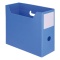 ＴＡＮＯＳＥＥ　ＰＰ製ボックスファイル（組み立て式）　Ａ４ヨコ　背幅１０３ｍｍ　ブルー　１個