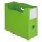 ＴＡＮＯＳＥＥ　ＰＰ製ボックスファイル（組み立て式）　Ａ４ヨコ　背幅１０３ｍｍ　グリーン　１個