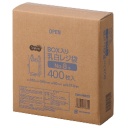 ＴＡＮＯＳＥＥ　ＢＯＸ入レジ袋　乳白