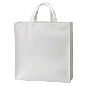 ＴＡＮＯＳＥＥ　不織布バッグ　小　ヨコ３２０×タテ３３０×マチ幅１１０ｍｍ　ホワイト　１パック（１０枚）1