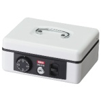 ダイト　手提金庫　Ａ６　ホワイト　ＤＳ－２１０Ｗ　１台