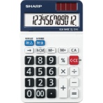 シャープ　電卓　１２桁　ミニナイスサイズ　ＥＬ－１５４ＨＸ　１台