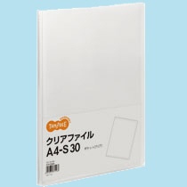 【たのめーる】TANOSEE クリアファイル A4タテ 30ポケット 背幅17mm クリア 1冊の通販
