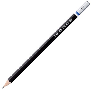 トンボ鉛筆　モノ　マークシート用鉛筆セット（ペンポーチ入）　ＨＢ　（鉛筆３本、消しゴム１個、ミニ削り器１個）　ＭＡ－ＰＬＭＫＮ　１パック2
