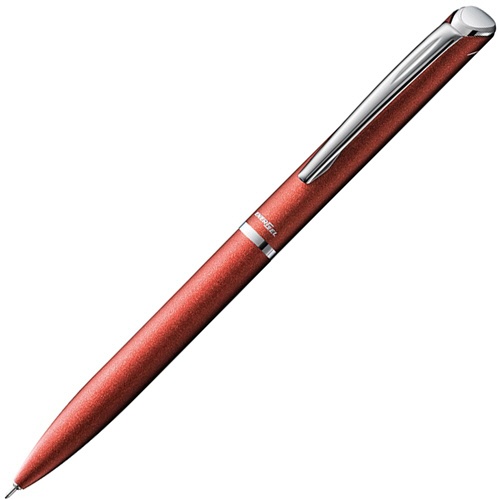 ぺんてる　ゲルインキボールペン　エナージェル　フィログラフィ　０．５ｍｍ　黒　（軸色：レッド）　ＢＬＮ２００５Ｂ　１本1