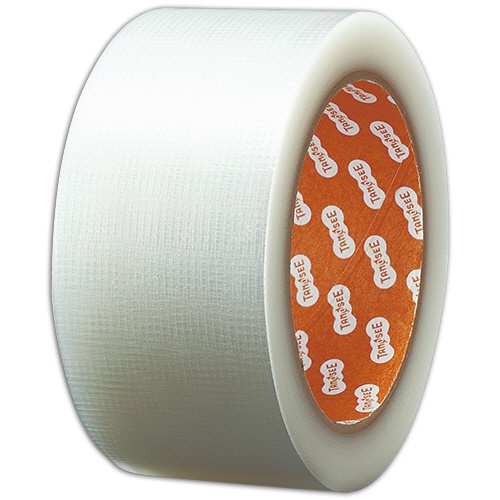 ＴＡＮＯＳＥＥ　包装用半透明テープ　５０ｍｍ×２５ｍ　厚み約０．１８ｍｍ　１巻2