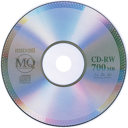 たのめーる】マクセル データ用CD-RW 700MB 4倍速 ブランドシルバー 