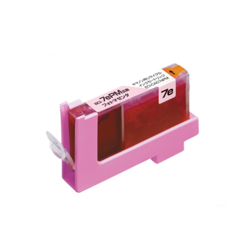 エコリカ　リサイクルインクカートリッジ　フォトマゼンタ（染料）　［キヤノン：ＢＣＩ－７ｅＰＭ互換］　ＥＣＩ－ＣＡ０７ＥＰＭ　１個1