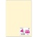 長門屋商店　Ｃｏｌｏｒ　Ｐａｐｅｒ　Ａ５　中厚口　レモン　ナ－５２０２　１冊（１００枚）1