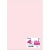 長門屋商店　Ｃｏｌｏｒ　Ｐａｐｅｒ　Ａ５　中厚口　さくら　ナ－５２１９　１冊（１００枚）