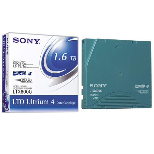 【クリックでお店のこの商品のページへ】ソニー LTO Ultrium4 データカートリッジ 800GB/1.6TB LTX800GR 1巻 LTX800GR