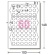 エーワン　手書きもプリントもできるラベル　はがきサイズ　丸型６０面　９ｍｍφ　２６１０１　１冊（１２シート）2