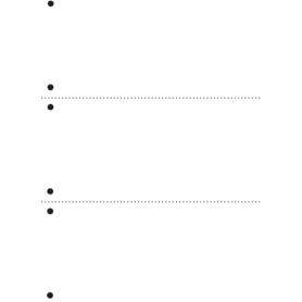【たのめーる】TANOSEE 汎用マルチタイププリンタ帳票 白紙 A4 3分割 6穴 1箱(2500枚:500枚×5冊)の通販