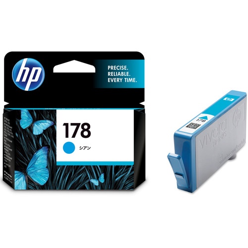 ＨＰ　ＨＰ１７８　インクカートリッジ　シアン　ＣＢ３１８ＨＪ　１個1