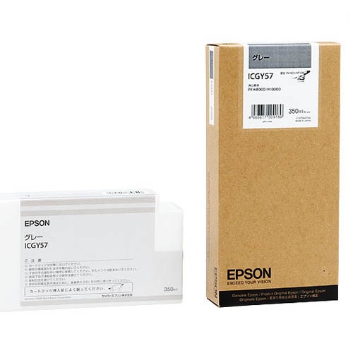 エプソン　ＰＸ－Ｐ／Ｋ３インクカートリッジ　グレー　３５０ｍＬ　ＩＣＧＹ５７　１個1