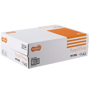 【たのめーる】TANOSEE PPC用紙 Pure White A3 1箱(1500枚:500枚×3冊)の通販