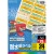 コクヨ　カラーレーザー＆カラーコピー用耐水紙ラベル　Ａ４　２４面　３１×６２ｍｍ　ＬＢＰ－ＷＰ６９２４Ｎ　１冊（２０シート）