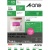 エーワン　ラベルシール［レーザープリンタ］　光沢フィルム・透明　Ａ４　２７面　６２×３１ｍｍ　３１５８２　１冊（１０シート）