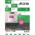 エーワン　ラベルシール［レーザープリンタ］　光沢フィルム・透明　Ａ４　３０面　５３．３×２５．４ｍｍ　３１５８３　１冊（１０シート）