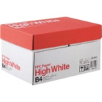 ＰＰＣ　ＰＡＰＥＲ　Ｈｉｇｈ　Ｗｈｉｔｅ　Ｂ４　１箱（２５００枚：５００枚×５冊）