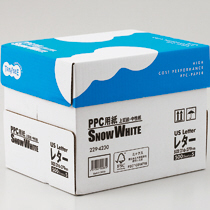 たのめーる】TANOSEE PPC用紙 SNOW WHITE USレターサイズ 1箱(2500枚