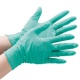 ミドリ安全 ニトリル製使い捨て手袋 極薄手タイプ ベルテ761H グリーン 粉なし SS VERTE-761H-SS 1箱(200枚)
