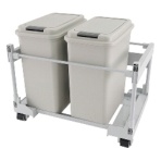 アズワン ダストワゴン ペール2個付き 20L/個 DWG600 1セット