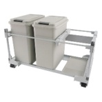 アズワン ダストワゴン ペール2個付き 20L/個 DWG750 1セット
