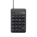 エレコム　テンキーパッド　メンブレン　ＵＳＢ２．０ハブ付　ＴＫ－ＴＣＭ０１２