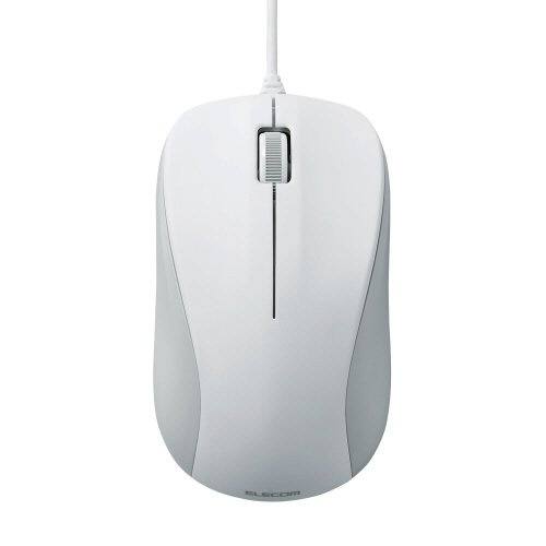 エレコム　ＵＳＢレーザーマウス　３ボタン　ホワイト　ＲｏＨＳ指令準拠（１０物質）　Ｍ－Ｓ２ＵＬＷＨ／ＲＳ　１個2