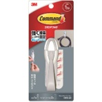 ３Ｍ　コマンドフック　コードハンガー　（ハンガー１個＋タブ（Ｍ）２枚）　ＣＭＧ－４Ｈ　１パック