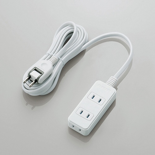 エレコム　ほこりシャッター付き電源タップ　２Ｐ・３個口　ホワイト　３．０ｍ　Ｔ－ＳＴ０２－２２３３０ＷＨ　１個1