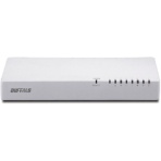 バッファロー 10/100M対応 スイッチングハブ 電源内蔵 8ポート ホワイト LSW4-TX-8NP/WH 1台