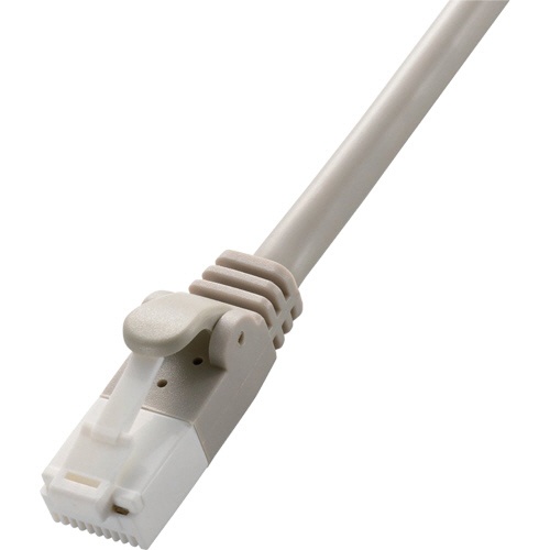 エレコム　Ｃａｔ６対応ツメ折れ防止ＬＡＮケーブル　ライトグレー　３ｍ　ＲｏＨＳ指令準拠（１０物質）　ＬＤ－ＧＰＴ／ＬＧ３／ＲＳ　１本1