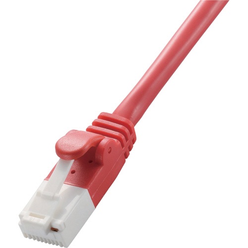 エレコム　Ｃａｔ６対応ツメ折れ防止ＬＡＮケーブル　レッド　２ｍ　ＲｏＨＳ指令準拠（１０物質）　ＬＤ－ＧＰＴ／Ｒ２／ＲＳ　１本1