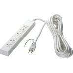 バッファロー　３ピン式電源タップ　６個口タイプ　２ｍ　ホワイト　ＢＳＴＡＰＳＴ３６２０ＷＨ