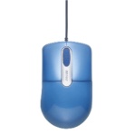バッファロー　有線光学式マウス　静音　３ボタン　Ｍサイズ　ブルー　ＢＳＭＯＵ２７ＳＭＢＬ　１個