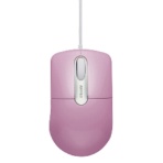 バッファロー　有線光学式マウス　静音　３ボタン　Ｍサイズ　ピンク　ＢＳＭＯＵ２７ＳＭＰＫ　１個