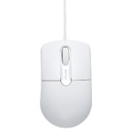 バッファロー　有線光学式マウス　静音　３ボタン　Ｍサイズ　ホワイト　ＢＳＭＯＵ２７ＳＭＷＨ　１個