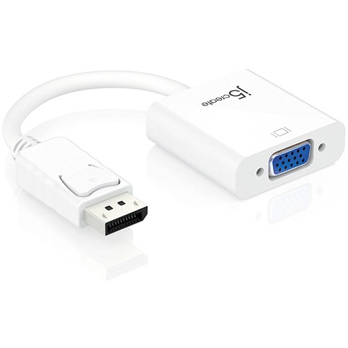 ｊ５　Ｃｒｅａｔｅ　ＤｉｓｐｌａｙＰｏｒｔ　ｔｏ　ＶＧＡ　アダプター　ホワイト　ＪＤＡ１１４　１個1