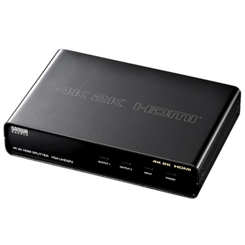 たのめーる】サンワサプライ 4K2K対応HDMI分配器 2分配 VGA