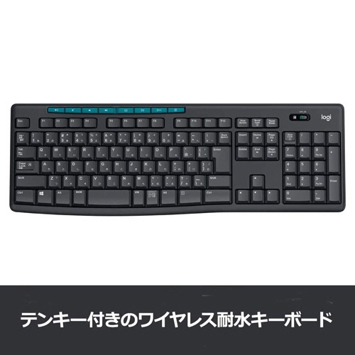 ロジクール　ワイヤレスキーボード　Ｋ２７５　ブラック　Ｋ２７５　１台3