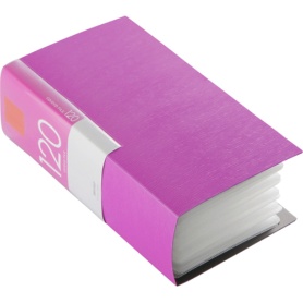 バッファロー　ＣＤ／ＤＶＤファイルケース　ブックタイプ　１２０枚収納　ピンク　ＢＳＣＤ０１Ｆ１２０ＰＫ　１個