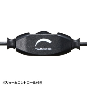 サンワサプライ　４極対応ヘッドセット　片耳タイプ　シルバー　ＭＭ－ＨＳ４０２ＳＶ　１個3