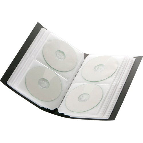 バッファロー　ＣＤ／ＤＶＤファイルケース　ブックタイプ　９６枚収納　ブルー　ＢＳＣＤ０１Ｆ９６ＢＬ　１個2